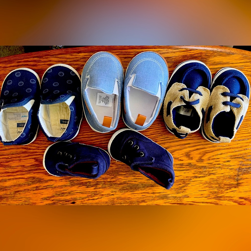 Assorted Baby Shoes- Size 3-6 Months